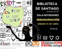 Ricardo Lagos Miranda -más conocido como Neto- inaugura su exposición individual El peso de las ideas, este sábado 16 de abril, a las 12:00 horas, en la Sala Novedades de la Biblioteca de Santiago.