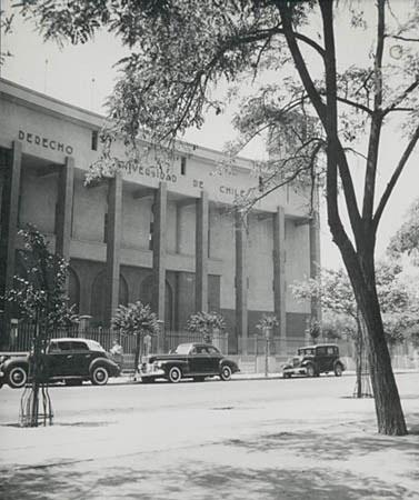 Historia Facultad de Derecho, edificio Pío Nono