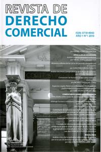 Ejemplar de la revista de Derecho Comercial