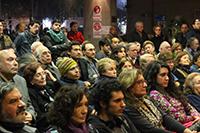 La presentación se realizó en el Café Literario del Parque Bustamante