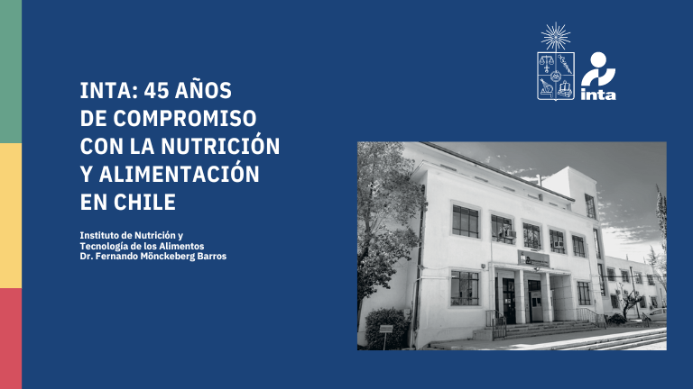 Libro "INTA: 45 años de compromiso con la nutrición y alimentación en Chile"