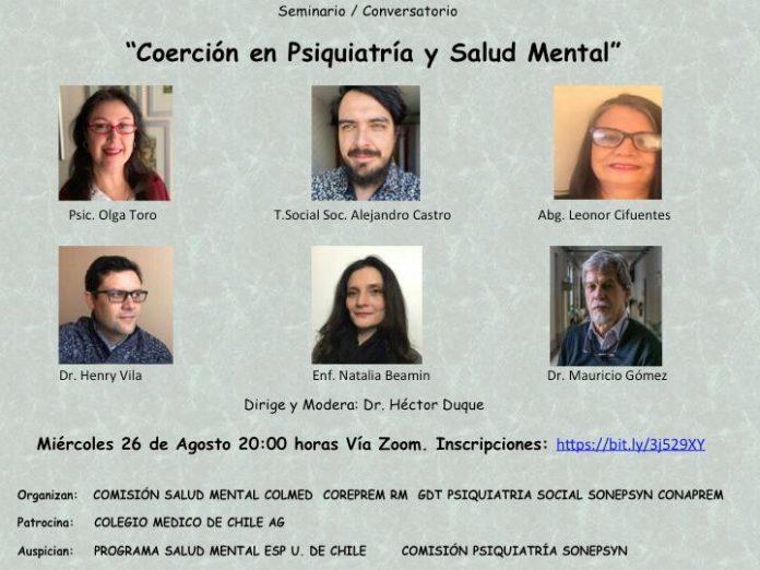 "Coerción en Psiquiatría y Salud Mental"