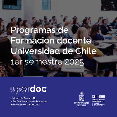 Programas de la Unidad de Desarrollo y Perfeccionamiento Docente (UPERDOC)