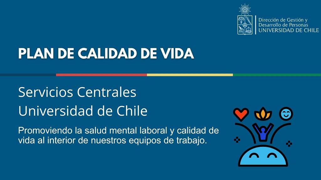 Plan de calidad de vida de servicios centrales