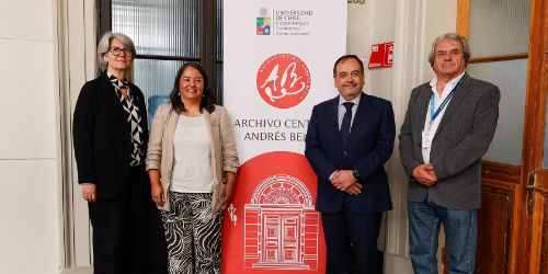 Registro Civil realiza recorrido por el Archivo Central Andrés Bello