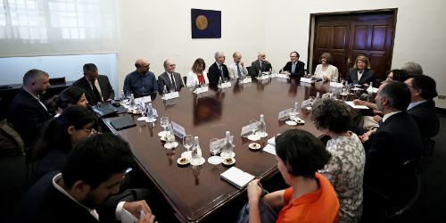 Delegación de la Universitá degli Studi della Tuscia visitó la Uchile 