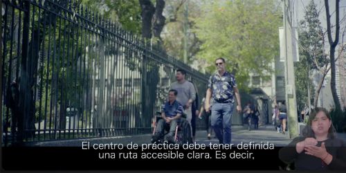 El proyecto Edita y Aplica considera cuatro videos en los que se ahonda en distintas temáticas relativas a la accesibilidad universal al interior de nuestra casa de estudios. 