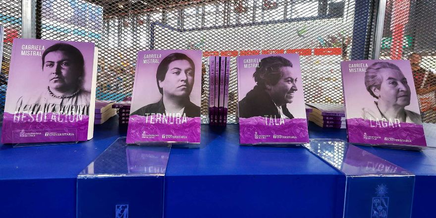 Libros publicados en vida por Gabriela Mistral son reeditados por la UCHILE y Editorial Universitaria