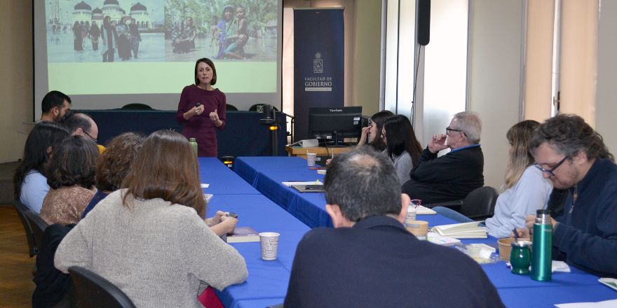 Hayley Stevenson: "No basta con incorporar la palabra género en los documentos"
