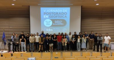 La V Jornada de Postgrado en Geofísica, se desarrolló en dos sesiones en las cuales se presentaron 15 trabajos de investigación y dos charlas magistrales.