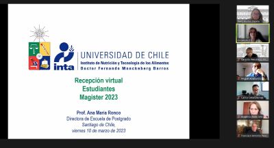 La Directora de la Escuela de Postgrado, Ana María Ronco, realizó una presentación introductoria del INTA