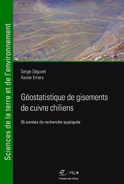 Libro "Géostatistique de gisements de cuivre chiliens"
