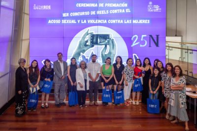 Ceremonia de premiación 1er Concurso de Reels contra el Acoso Sexual y la Violencia de Género