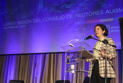 Para la ministra Aisén Etcheverry, la red AUGM “permite consolidar visiones comunes y avanzar juntos como región”.