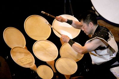 La presentación artística contó, además, con la participación de Eitetsu Hayashi, reconocido intérprete de Wadaiko (tambores japoneses).