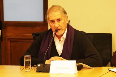 Prof. Valladares en el Senado Universitario (Fotografía del Senado Universitario)