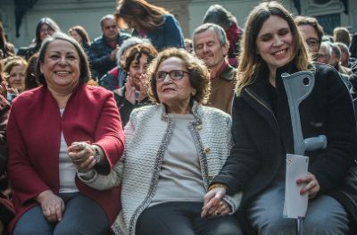 "La lucha por la protección de las garantías fundamentales ha sido un trabajo donde las mujeres han tenido una participación vital", manifestó Fabiola Letelier.