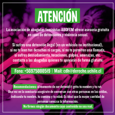 Imagen informativa de ABOFEM. 