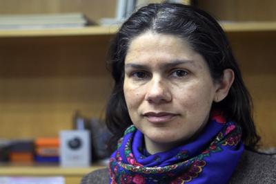 Académica del Departamento de Geofísica, directora del Centro de Ciencia del Clima y la resiliencia (CR2) y participante del taller, Maisa Rojas.