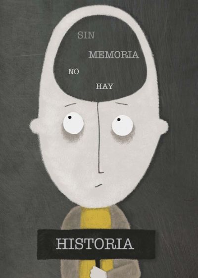 Ilustración digital de Fernanda Paz Molina Rojas "Sin memoria no hay historia 2020"