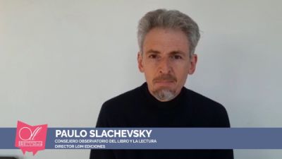 Paulo Slachevsky, editor de LOM, cuestiona el rol de las bibliotecas.