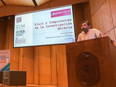Juan Carlos Castillo, académico de la Facultad de Ciencias Sociales e investigador del Laboratorio Ciencia Social Abierta del Centro de Estudios de Conflicto y Cohesión Social (COES)