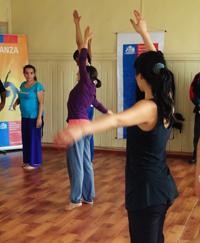 Durante el primer semestre de este año, académicos del Departamento de Danza ya habían dictado cursos como éstos en Puerto Montt.