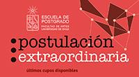 Escuela de Postgrado de la Facultad de Artes extiende período de postulaciones