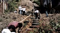 Fotografía: Trabajos quebrada cerro La Loma, A&#769;ncora, 2015.