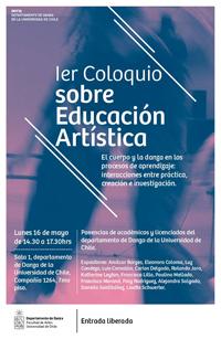 En el Departamento de Danza, las actividad inician con un coloquio que se realizará este lunes 16 de mayo en la Sala 1 de esa unidad académica (Compañía 1264, piso 7).