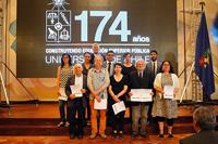 El objetivo de esta ceremonia fue relevar la labor de excelencia emprendida por académicos de la Universidad de Chile en las diversas áreas del conocimiento.