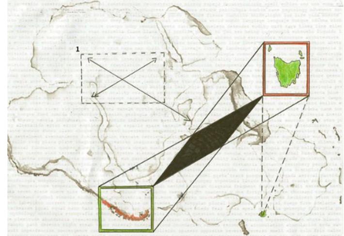 El objetivo de Black Matter es cuestionar el enfoque con el que se aborda la noción de territorio y sus implicaciones socio-culturales.