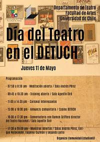 Todas las actividades han sido coordinadas por los estudiantes del Departamento de Teatro y son gratuitas.