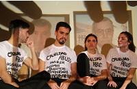 "Ensayos sobre la crueldad" se presenta entre el 1 y el 30 de julio, viernes y sábado a las 21 horas y domingo a las 19:30 horas.