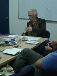 El jueves 24 de agosto, el prof. Enrique Dussel dictará una charla magistral titulada "Hacia una estética de la liberación latinoamericana de cara al siglo XXI".