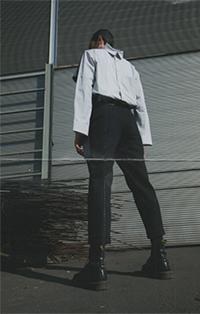 Diseñador: Gonzalo Herrera ( colección Por la razón o la fuerza, 2017)/ Photo: Nacho Rojas/ Modelo: Diego Nawrath