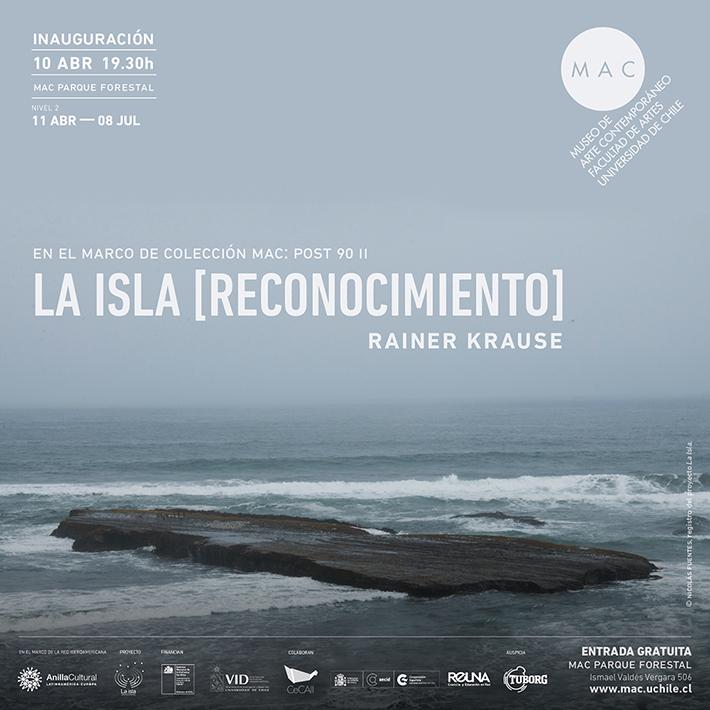 La muestra se inaugura el 10 de abril a las 19:00h en la Sala Anilla MAC del Museo de Arte Contemporáneo, MAC, Parque Forestal.