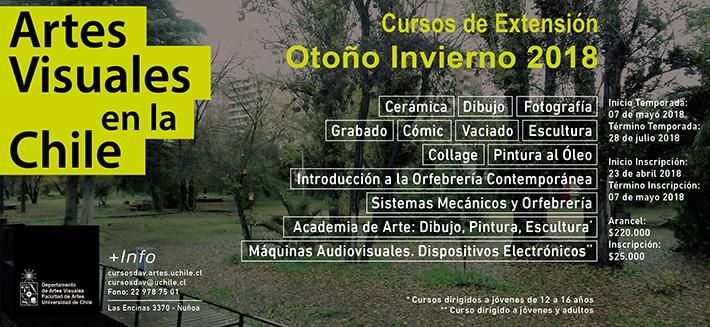 Desde este lunes 23 de abril podrás inscribirte en la nueva temporada de los "Cursos de Extensión de Otoño" del DAV.