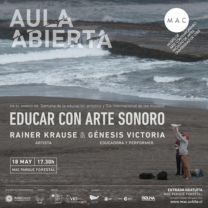 Debatir sobre la importancia del arte en la educación, para a su vez potenciar el pensamiento en torno al arte sonoro como un campo de creación artística es el objetivo de la actividad.