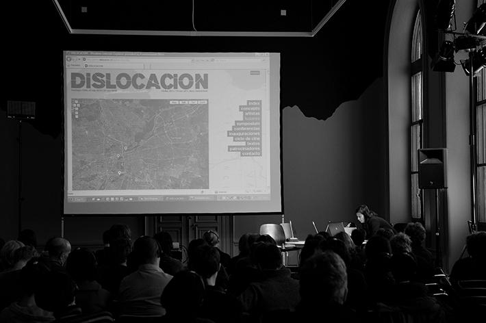 Imagen correspondiente al Simposio en marco de la exposición "Dislocación" encabezado por la curadora Ingrid Wildi Merino en el Kunstmuseum de Berna en Suiza.