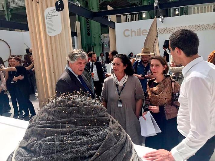 La directora del MAPA fue parte de la delegación de artistas que participaron de esta bienal dedicada a las artesanías.