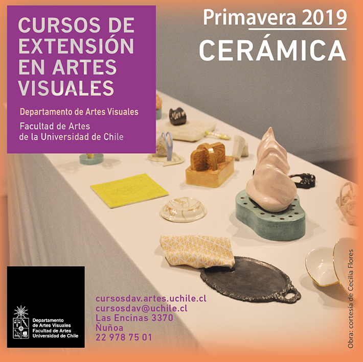 Curso de Cerámica impartido por el artista visual Claudio Muñoz Sánchez