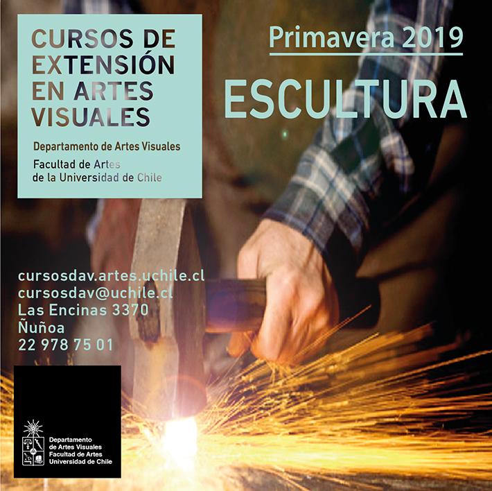 Sergio Cerón desarrollará el Curso de Escultura.