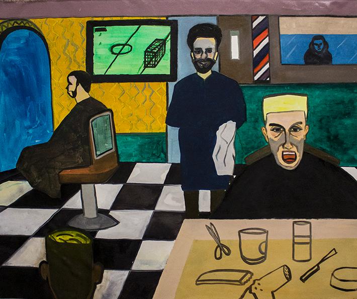El también egresado Pablo Linsambarth, exhibió tres de sus obras durante un mes en The Brick Lane Gallery de Londres, 