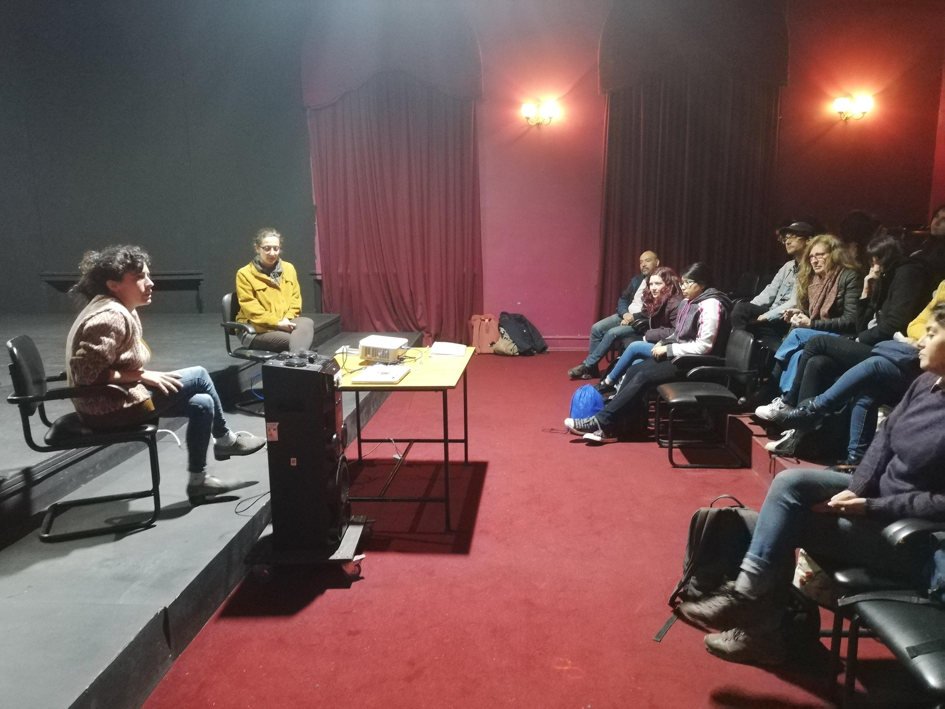Daniela Fresard y Daphne Agosin en el III Encuentro con Diseñadores.