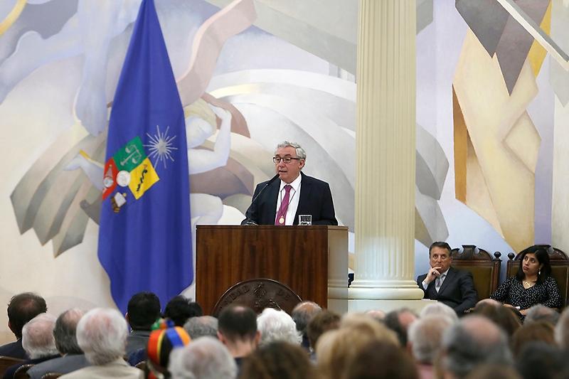 La máxima autoridad universitaria enfatizó en el rol de la U. de Chile en el actual contexto nacional, y cómo enfrentar las desigualdades que existen en su interior.