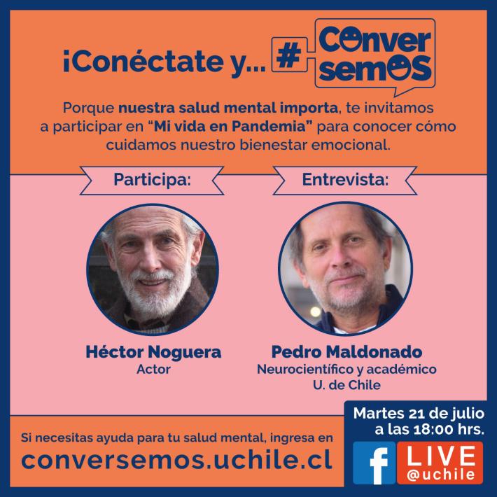 La iniciativa contará con la plataforma conversemos.uchile.cl, donde se alojarán los contenidos de la campaña.