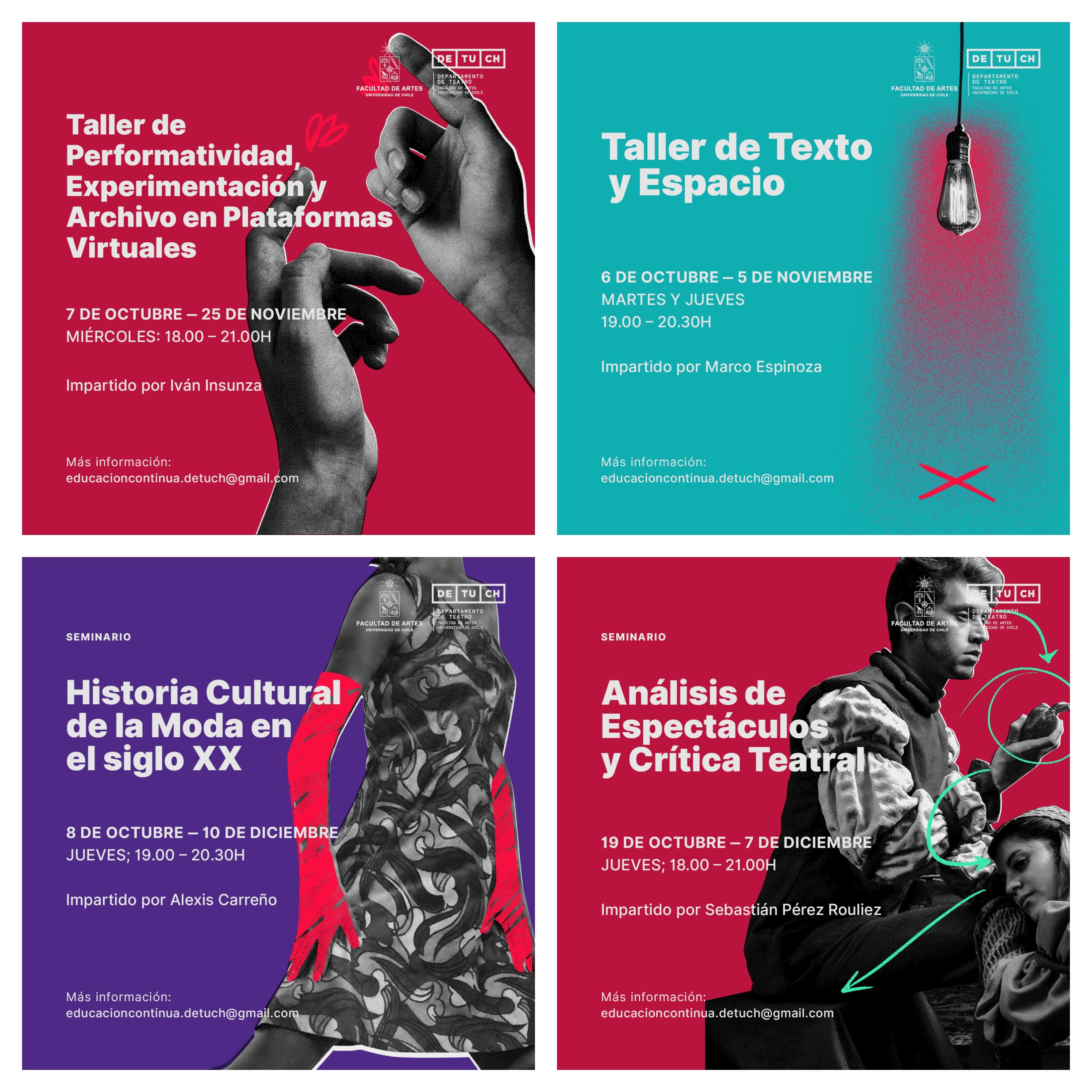 Cualquier duda o información escribir a educacioncontinua.detuch@gmail.com 