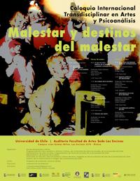 Con entrada liberada, el Coloquio Transdisciplinar en Artes y Psicoanálisis "Malestar y destinos del malestar" se realizará el 25, 26 y 27 de octubre en el Auditorio de la Facultad de Artes.