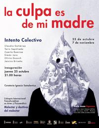 Claudia Gutiérrez, Tarix Sepúlveda, Camila Ramírez, Simón Jara, Olivia Guasch y Jéssica Briceño son los integrantes de Intento Colectivo y los artistas tras "La culpa es de mi madre".